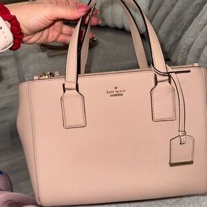 Kate Spade Blush Satchel Bag